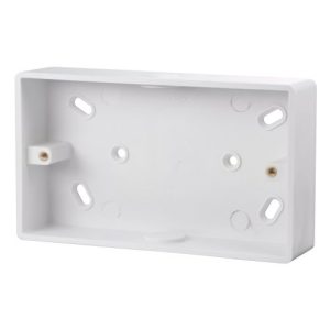 CLICK MODE PATTRESS BOXES 2-GANG 29MM PVC PATTRESS BOX CONDUIT