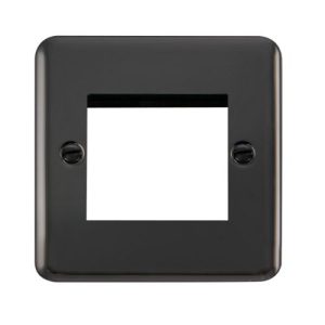 CLICK NEW MEDIA  PLATES 1G TWIN APERTURE NEW MEDIA