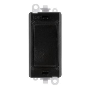 CLICK GRIDPRO MODULES 20AX 2 WAY SWITCH BLACK