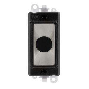 CLICK GRIDPRO MODULES 20A FLEX OUTLET BLACK SATIN CHROME