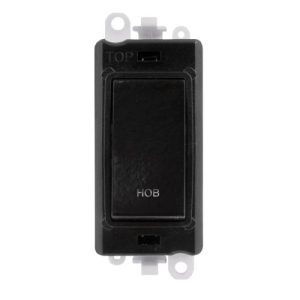 CLICK GRIDPRO BLACK 20A DP SWITCH MODULE HOB (BLACK INS)