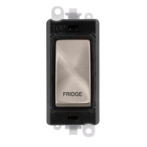 CLICK GRIDPRO MATT BLACK 20A DP SWITCH MODULE FRIDGE (BLACK INS)
