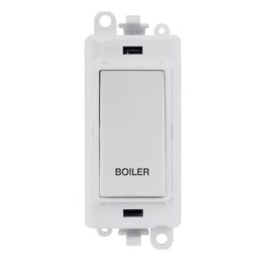 CLICK GRIDPRO POLAR WHITE 20A DP SWITCH MODULE BOILER (POLAR WHITE INS)