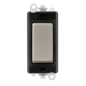 CLICK GRIDPRO MODULES INTERMEDIATE SWITCH 20AX SWITCH BLACK PEARL NICKEL