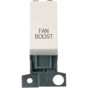 CLICK MINIGRID MOULDED MODULES 10A 2 WAY RETRACTIVE SWITCH MODULE FAN BOOST