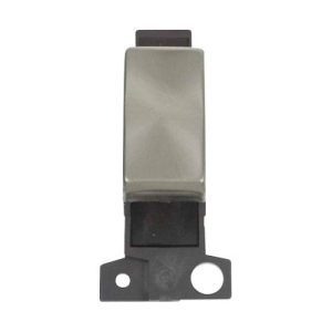 CLICK MINIGRID INGOT MODULES 10A 3 POS. RET. SW. INGOT MOD SATIN CHROME