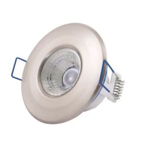 CLICK OVIA 4.8W SATIN CHROME INCEPTOR NANO DIMMABLE IP65 4000K DOWNLIGHT