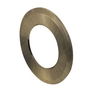 CLICK OVIA ANTIQUE BRASS FIXED BEZEL FOR OMNI V2 DOWNLIGHTER