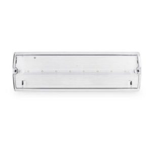 OVIA 3W LED IP65 MAINTAINED/NON MAINTAINED EMERGENCY BULKHEAD 6500K