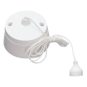 CLICK ESSENTIALS PULL CORD SWITCH 10AX 2 WAY PULL SWITCH