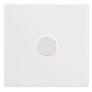 CLICK DEFINITY COMPLETE 1 GANG 2 WAY 100W DIMMER SWITCH - POLAR WHITE