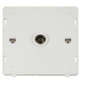 CLICK DEFINITY INSERT POLAR WHITE SINGLE CO AXIAL SOCKET INSERT WHITE