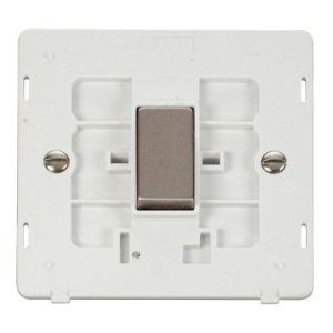 CLICK DEFINITY INSERT INGOT STAINLESS STEEL SS ING 10AX 1G INTERM. SW INSERT WHITE