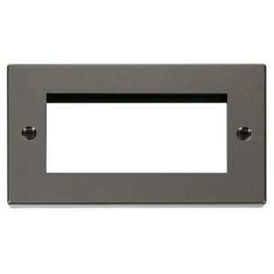 CLICK NEW MEDIA VPBN 2-GANG 4-MODULE PLATE FOR DATA MODULES