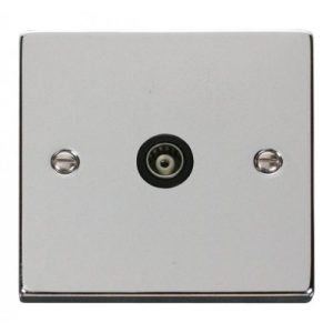 CLICK DECO POLISHED CHROME COAX (BLK INS)