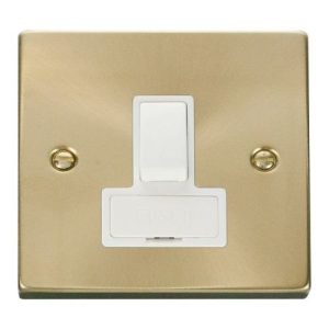 CLICK DECO VICTORIAN SATIN BRASS VP SAT.BR SWITCHED SPUR W