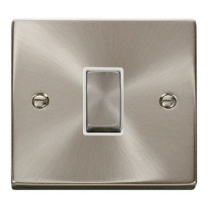 CLICK DECO VICTORIAN SATIN CHROME VP INGOT 10AX 1G INTERMEDIATE SWITCH