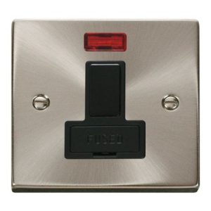 CLICK DECO VICTORIAN SATIN CHROME VP  SWITCHED SPUR + NEON