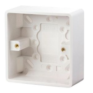 CLICK MODE PATTRESS BOXES 1-GANG 35MM PATTRESS BOX