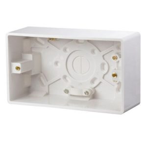 CLICK MODE PATTRESS BOXES 2-GANG 47MM PATTRESS BOX