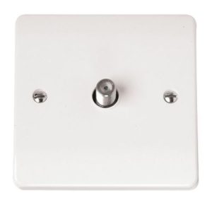 CLICK MODE TV/SATELLITE OUTLETS 1-GANG SATELITE OUTLET