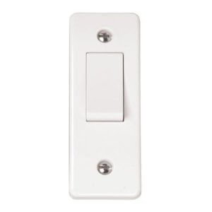 CLICK MODE SWITCH PLATES 1-GANG 2 WAY 10A ARCHITRAVE PLATE SWITCH