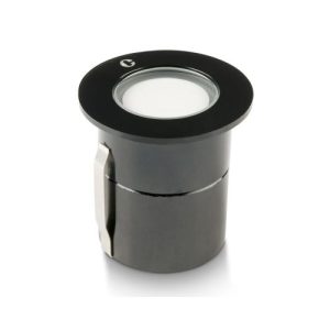 COLLINGWOOD GL019 GROUNDLIGHT, BLACK, FROSTED, LOW VOLTAGE, 3000K