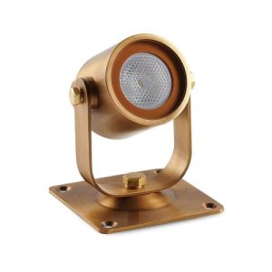 COLLINGWOOD UL010 ROTATABLE SPOT LIGHT, ANTIQUE BRASS, 3000K