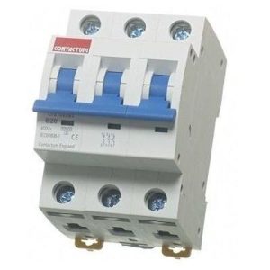 CONTACTUM 20A C-TYPE 10KA MCB TP