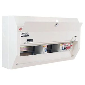 CONTACTUM AM3 14W 100A M/S + 2 X 80A RCD METAL BOARD (NO MCB'S)