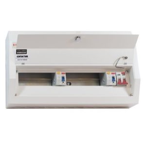 CONTACTUM AM3 16W 100 M/S + 2 X 80A TYPE.A RCD METAL BOARD (NO MCB'S)