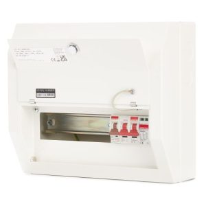 CONTACTUM 8-WAY 100A MAIN SWITCH BOARD + SPD
