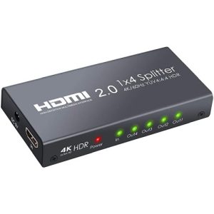 PRO-SIGNAL 4WAY 4K UHD 60HZ HDMI-2 SPLITTER