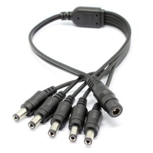 CPC CCTV 5 WAY POWER SUPPLY SPLITTER