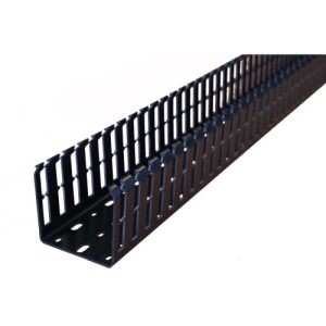 CABLECRAFT 75X75MM SLOTTED TRUNKING-2MTR(4PK)