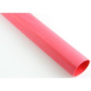 50.8MM 2:1 NORMAL WALL HEAT SHRINK TUBING, RED 1.2
