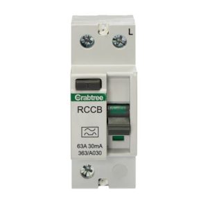 CRABTREE 63A 30MA RCD A-TYPE