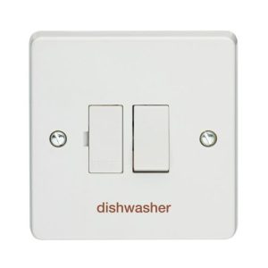 CRABTREE SWITCHED SPUR (DISHWASHER)