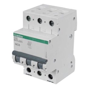 CRABTREE 32A C-TYPE 10KA TP MCB