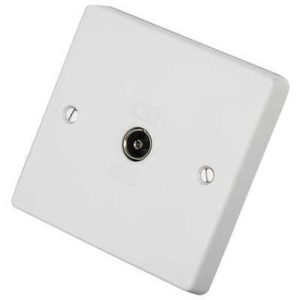 CRABTREE 1G COAX OUTLET