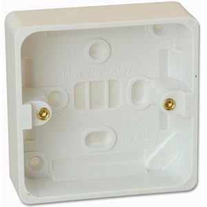 CRABTREE 1G 29MM MOULDED PATTRESS