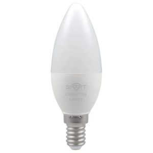 SMART LED CANDLE 5W=40W=470LM. SES DIM WARM WHITE PEARL