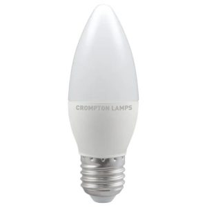 CROMPTON DIMMABLE LED 5.5W ES OPAL CANDLE COOL WHITE