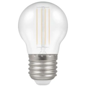 LED GOLFBALL FILAMENT ES 4.5W=25W=400LM. WHITE HARLEQUIN