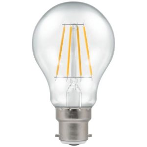 LED GLS 7.5W=60W=806LM BC FILAMENT DUO DIM WARM WHITE CLEAR