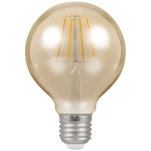 LED 80MM GLOBE ES 5W=410LM BRONZE DIM WARM WHITE