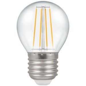 LED GLS FIL GOLF ES 5W 240V CLEAR WW