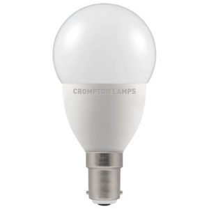 LED GOLFBALL SBC 5.5W=240V=470LM OPAL WW