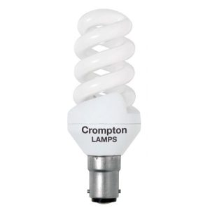 CFL SPIRAL SBC 9W=500L=44W 33X92MM WARM WHITE