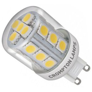 CROMPTON LED G9 3W 300LM 240V 4000K COOL WHITE